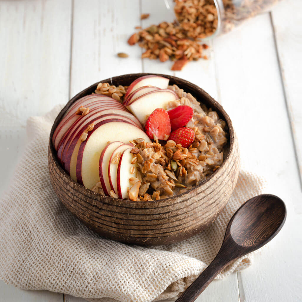 Eco-friendly Coconut Bowls & Spoons Set of 4-5